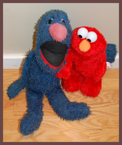 Grover and Elmo